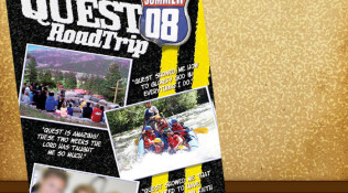 Sky Ranch Quest Road Trip Logo and Brochure