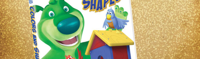 Boz Colors and Shapes DVD Packaging